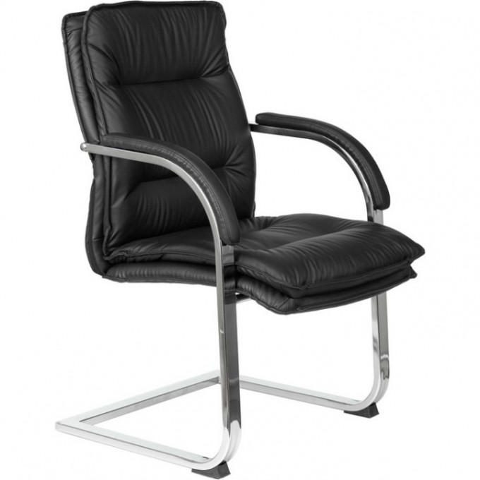 Кресло БЮРОКРАТ T-9927SL-LOW-V черное, кожа T-9927SL-LOW-V/BLACK Кресло БЮРОКРАТ T-9927SL-LOW-V черное, кожа T-9927SL-LOW-V/BLACK