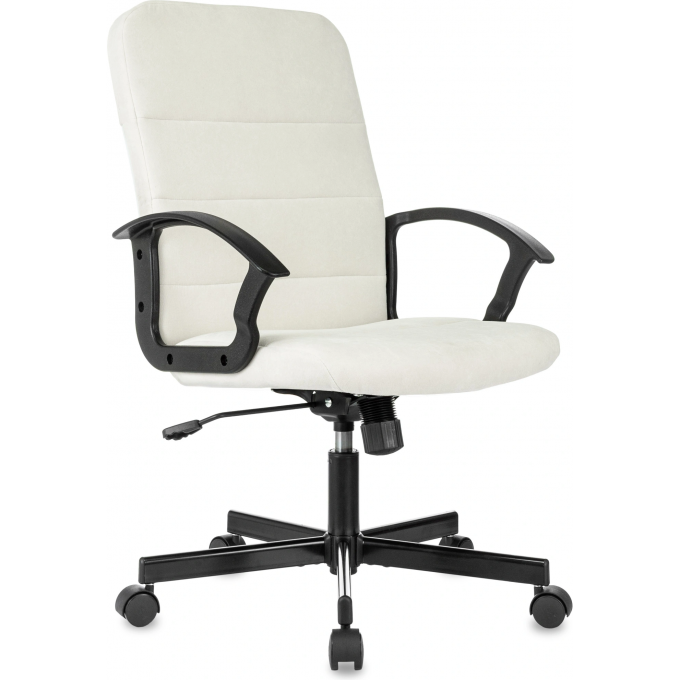 Кресло БЮРОКРАТ TRIEST FABRIC молочный TRIEST FABRIC-VELV20