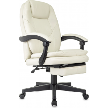 Кресло руководителя БЮРОКРАТ CH-868N-BF слоновая кость эко.кожа