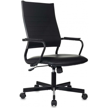 Кресло руководителя БЮРОКРАТCH BALANCE черный экокожа