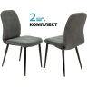 Стул для дома БЮРОКРАТ CH-K13_2 комплект 2шт CH-K13_1/GREY_2