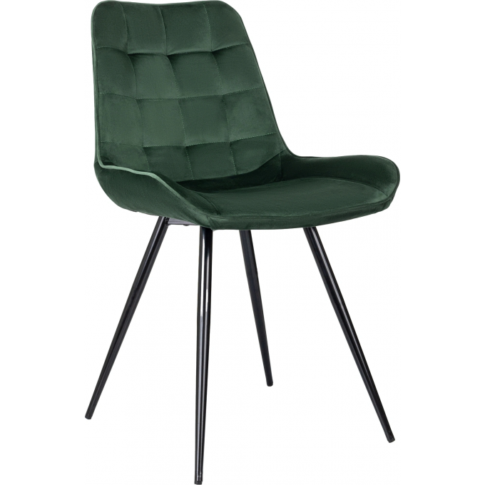 Стул для дома БЮРОКРАТ CH-K2 зеленый металл черный на ножках CH-K2_1/HL30