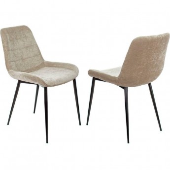 Стул для кухни БЮРОКРАТ KF-6_2 песочный, комплект 2шт