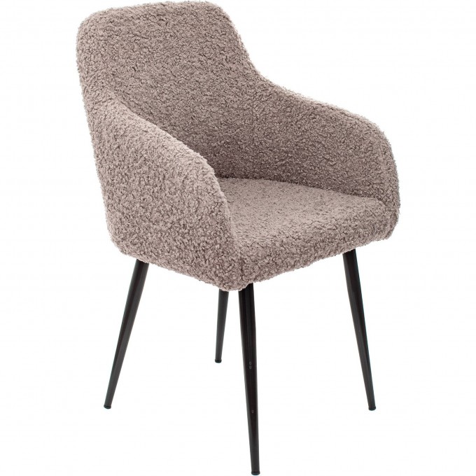 Стул для кухни БЮРОКРАТ KF-7 экомех, серый KF-7/BOUCLE-GREY Стул для кухни БЮРОКРАТ KF-7 экомех, серый KF-7/BOUCLE-GREY